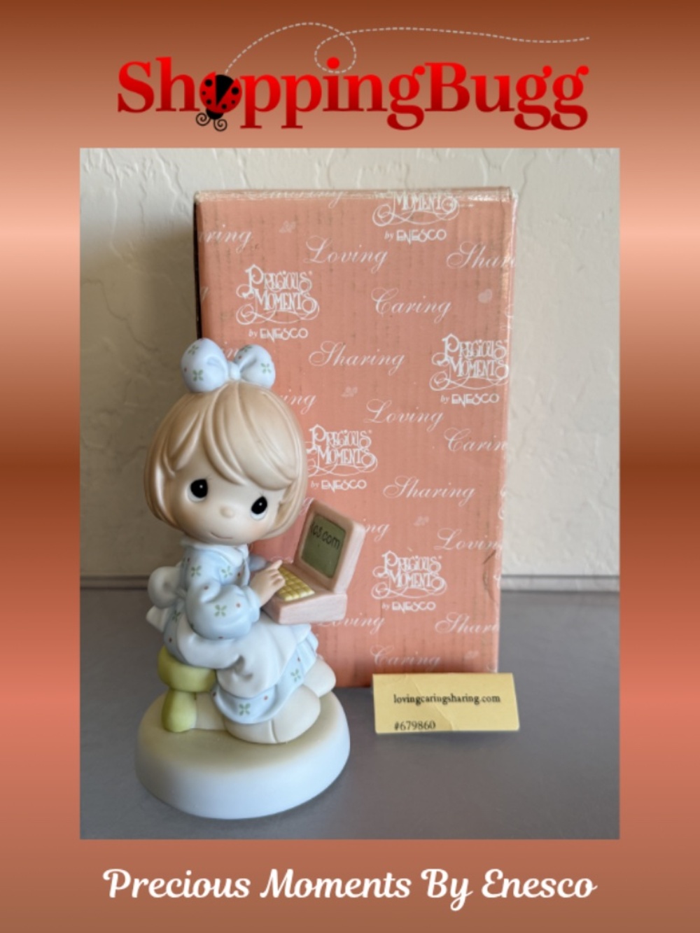 Precious Moments By Enesco Figurine LovingCaringSharing.com 679860 (SB1625)